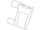 Genuine Gm Jet Black Driver Seat Back Cover 22972319 New. Price: $136.24.