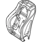 Genuine Mercedes-benz Oe Padding, Frt. Seat Backr. 167-910-14-08 New. Price: $248.38.