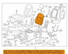 Gm Oem 16-18 Envision Seats Tracks Driver Components-seat Back Pad 23426919 New. Price: $147.88.