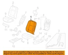 Honda Oem 2012 Zdx Seats Tracks Front Components-seat Back Pad 81127SZNA02 New. Price: $84.04.
