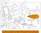 Gm Oem 15-22 Canyon Driver Components-seat Cushion Pad 84513564 New. Price: $77.76.