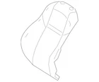 Genuine Mercedes-benz Padding Front Seat Backr 463-910-03-09 New. Price: $637.20.