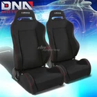 X2 Nrg Type-r Black+stitch Fully Reclinable Sports Deep Racing Seat/seats+slider New. Price: $380.00.
