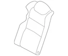 Genuine Nissan Seat Back Cushion Cover 88670-6CA4D New. Price: $279.41.