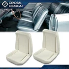 Pair Seat Front Bucket Foam Bun Cushion Upper & Lower Fit For 1966-1972 Gm New. Price: $160.50.