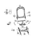 Genuine Mopar Seat Adjuster 68579399AA New. Price: $722.33.