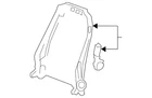 Genuine Gm Seat Back Frame 13548590 New. Price: $140.77.