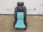02 Ford Tbird Thunderbird Seat Front Left Driver Blue Black Leather Used. Price: $400.00.