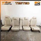 06-13 Bentley Continental Flying Spur Front Rear Seat Full Leather Beige Oem Used. Price: $1975.95.