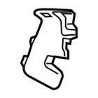Genuine Mercedes-benz Oe Molding, Release Handle 205-923-00-05-8R73 New. Price: $27.68.