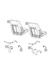 Genuine Mopar 2017-2020 Chrysler Pacifica Seat Wiring Rear Left 68228856AI New. Price: $54.26.