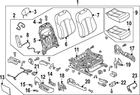 Genuine Mazda Seat Cushion Foam KEVH-88-11X New. Price: $362.42.