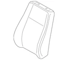 Genuine Audi Seat Back Cushion Cover 8W6-881-805-BE-IIJ New. Price: $1206.33.