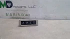 2016-2020 Chrysler Pacifica Folding Seat Switch 68234024AA Used. Price: $40.00.