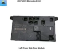2118701126 07 08 09 Mercedes Benz E350 Left Front Door Control Module Oem Used. Price: $49.00.