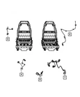Genuine Mopar Seat Wiring 68142546AA New. Price: $75.80.