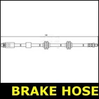 Brake Hose Front For Bmw E91 150BHP 2.0 320I 05- 12 Petrol Apec New. Price: $27.31.