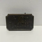 Colt Revolvers Belt Buckle Guns Firearms Western Cowboy The Worlds Right Pre-owned. Price: $25.00.
