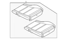 Genuine Nissan Seat Cushion Foam 87320-9BU2A New. Price: $391.22.