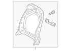 Genuine Ford Frame Assembly JU5Z-9661018-A New. Price: $277.99.