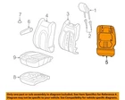 Chrysler Oem 17-21 Pacifica Front Components-seat Back Panel 5RT11PD2AE New. Price: $228.80.