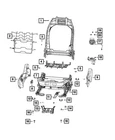 Genuine Mopar Power 4 Way Lumbar 68518671AC New. Price: $146.28.