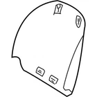 Genuine Bmw Rear Section, Backrest, Prim 52-10-2-280-480 New. Price: $1128.08.