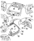 Genuine Mopar Latch Release Cable Assembly 4575754AE New. Price: $71.69.