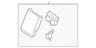 Genuine Nissan Armrest Assembly 88700-3KE2A New. Price: $762.40.