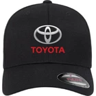 Toyota Motor Auto Logo Black Hat Flexfit Baseball Cap Printed Emblem S/m & L/xl New. Price: $25.99.