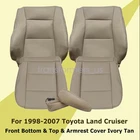 Fits Toyota Land Cruiser 1998-2007 Font Leather Seat Cover & Armrest Tan New. Price: $92.08.