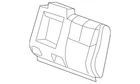 Genuine Gm Seat Back Cover 15872781 New. Price: $87.61.