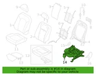 New Oem Genuine Ford Pass Front Seat Frame HC3Z-9661704-B Box Manual. Price: $395.00.