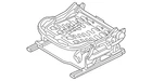 Genuine Mazda Seat Frame KAY3-88-AF0 New. Price: $574.52.
