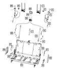 Genuine Mopar Seat Recliner Pull Strap 6QY83TX7AA New. Price: $49.79.