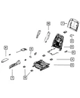 Genuine Mopar Front Seat Back Panel 1UY02GT5AA New. Price: $58.24.