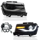 Customized Led Headlights With Drl Sequential Turn Signal For 2014 2015 Camaro New. Price: $399.99.