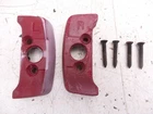 74-81 Camaro Firebird Red Original Seat Belt Guide Mounts Brackets Triangle Gm Used. Price: $26.99.