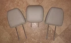 2014-2019 Ford Fiesta Rear Leather Folding Head Rest Set Of 3 Beige 2015 2016 Used. Price: $77.62.