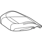 Genuine Mercedes-benz Oe Padding, Frt. Seat Cush. 167-910-09-08 New. Price: $528.55.