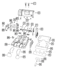 Genuine Mopar Recliner Shield 1LL17HL1AA New. Price: $44.42.
