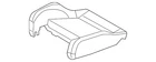 Genuine Audi Seat Cushion Pad 8W0-881-361-D New. Price: $171.60.