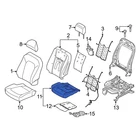 Ford F-150 2015-2017 FL3Z1663223D Front Left Seat Cushion Pad New. Price: $470.61.
