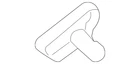 Genuine Kia Recline Handle 88026-C6000WK New. Price: $18.41.