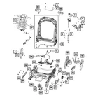 For Jeep Wrangler 2018-2020 Mopar 68276603AL Front Seat Cushion Frame New. Price: $220.25.