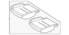Genuine Nissan Seat Cushion Foam 87300-6LP7D New. Price: $909.80.